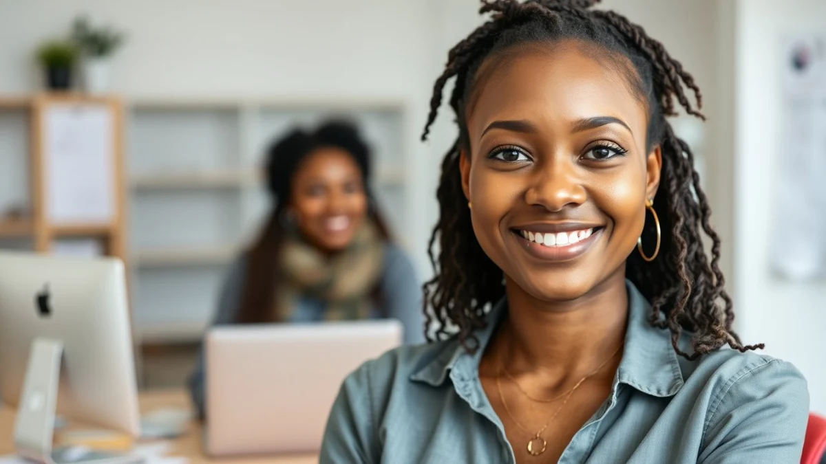 Professional learning office and administrative skills in a modern workspace