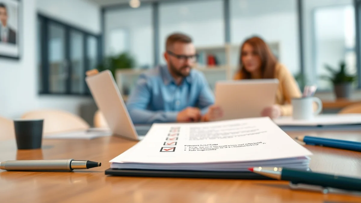Person learning online interview tools in a modern educational setting