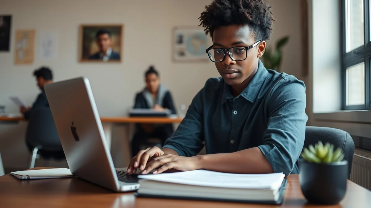 Professional learning office and administrative skills in a modern workspace