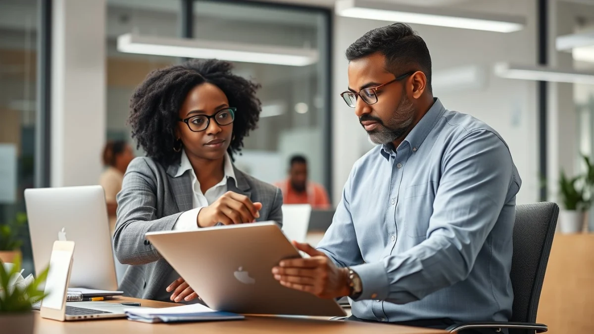 Professional learning office and administrative skills in a modern workspace
