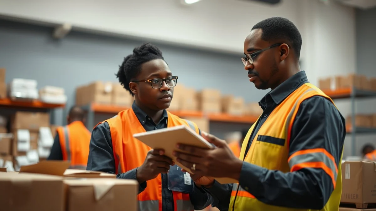 Person learning performing quality audits and tests in a modern educational setting