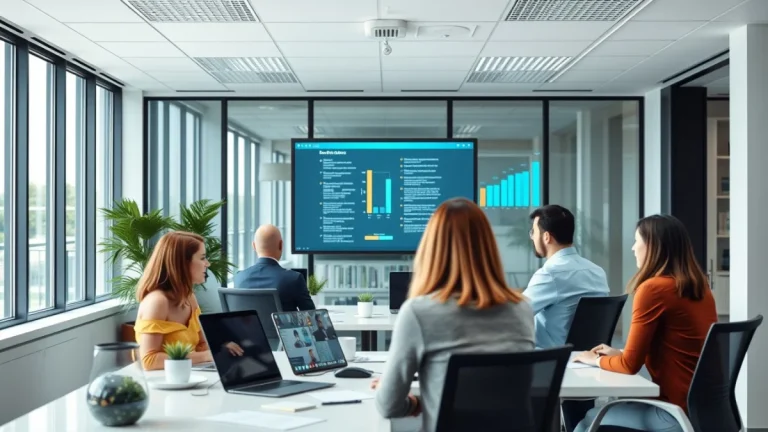Professional learning office and administrative skills in a modern workspace