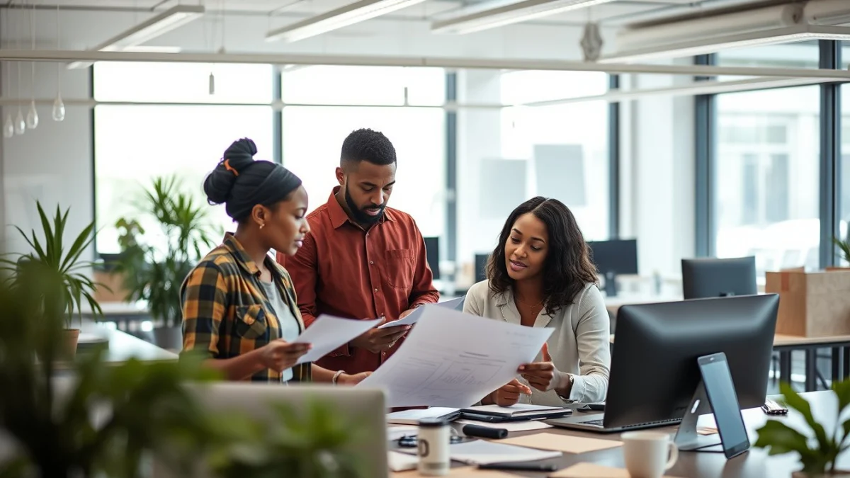 Professional learning office and administrative skills in a modern workspace