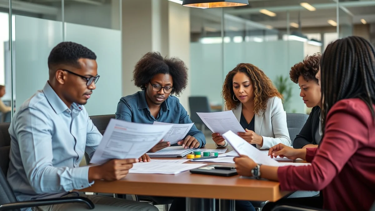Professional learning office and administrative skills in a modern workspace