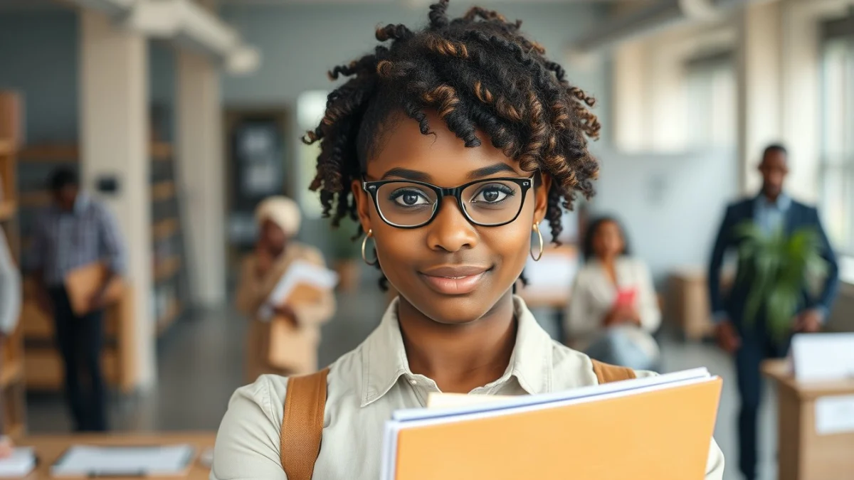 Professional learning office and administrative skills in a modern workspace