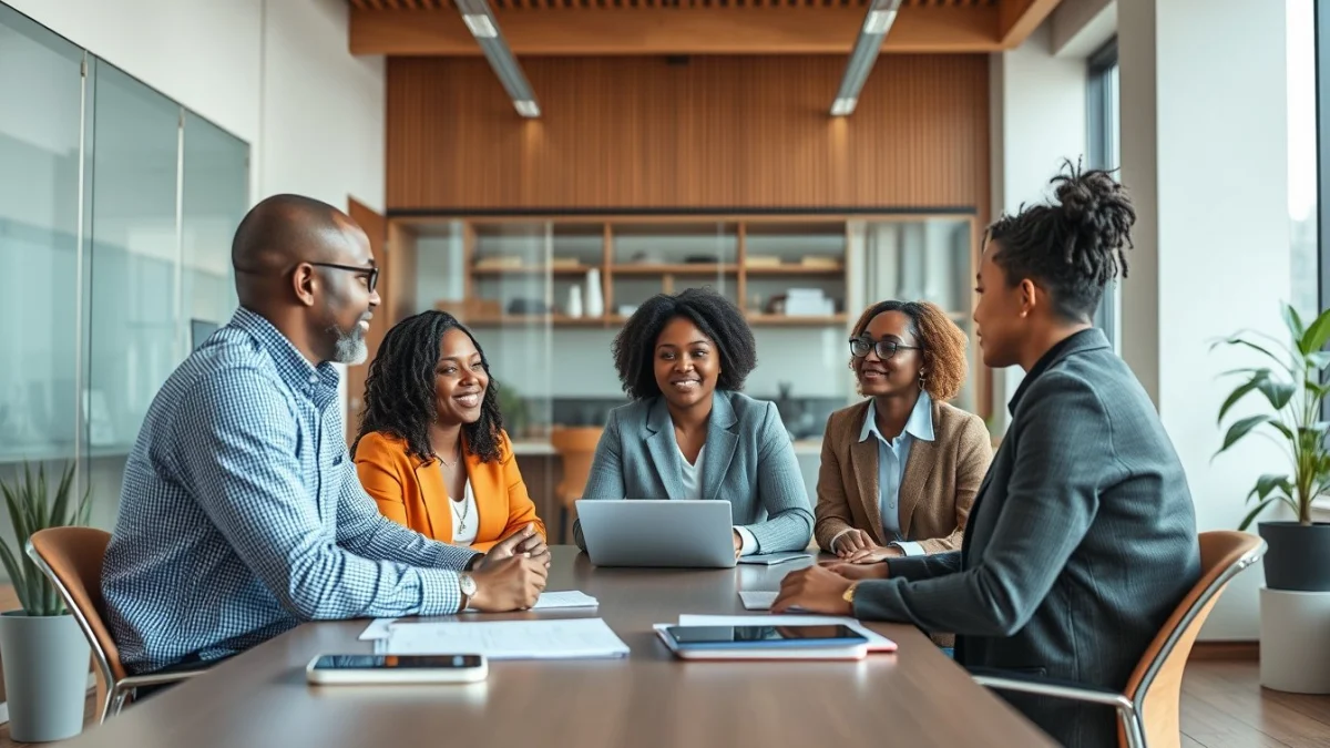 Professional learning office and administrative skills in a modern workspace