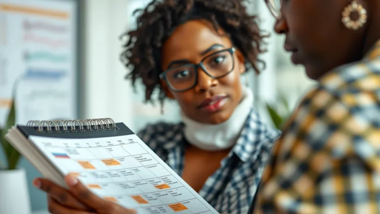 Person learning project coordinator duties and responsibilities explained in a modern educational setting