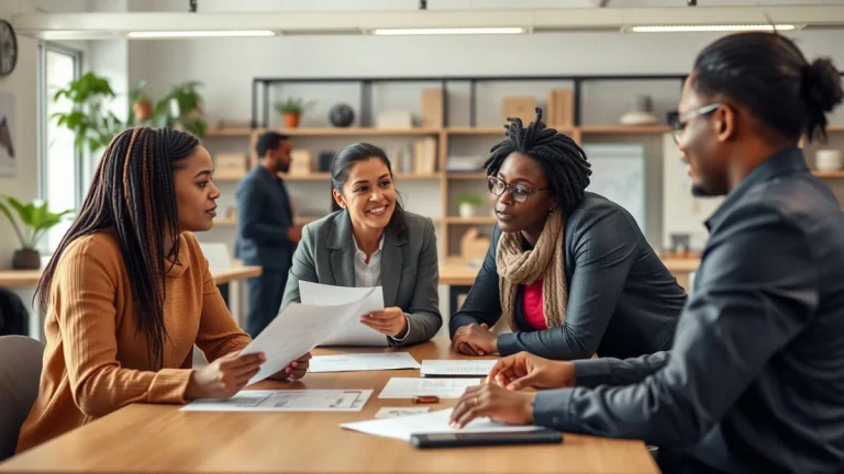 Person learning project coordinator interview questions and answers in a modern educational setting