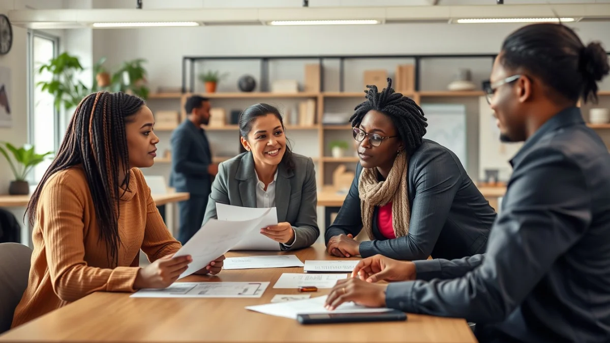 Person learning project coordinator interview questions and answers in a modern educational setting