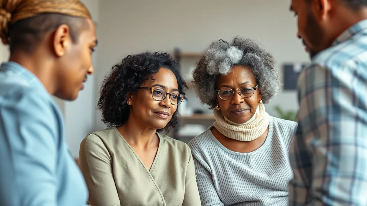 Learner studying caregiving skills in a professional training environment