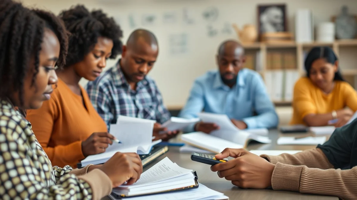 Professional learning office and administrative skills in a modern workspace