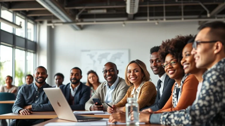 Person learning recruitment consultant career path in south africa in a modern educational setting
