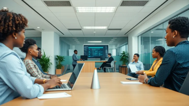 Professional learning office and administrative skills in a modern workspace