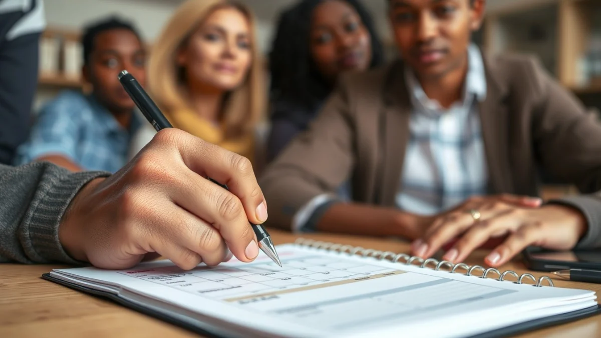 Professional learning office and administrative skills in a modern workspace
