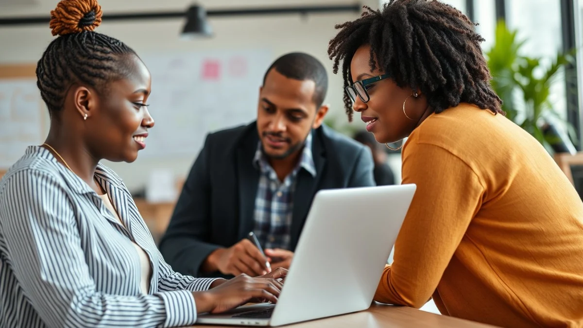 Person learning reporting progress and issues in a modern educational setting