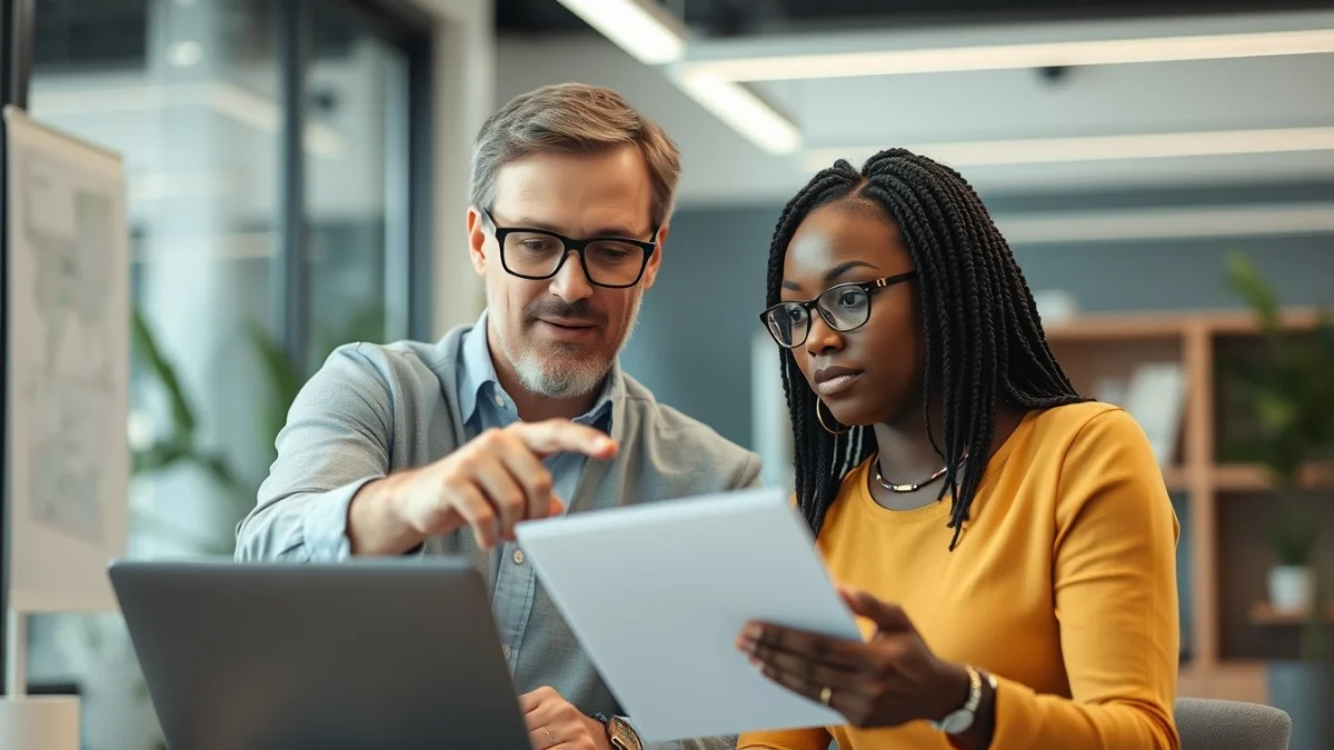 Person learning screening and shortlisting candidates in a modern educational setting
