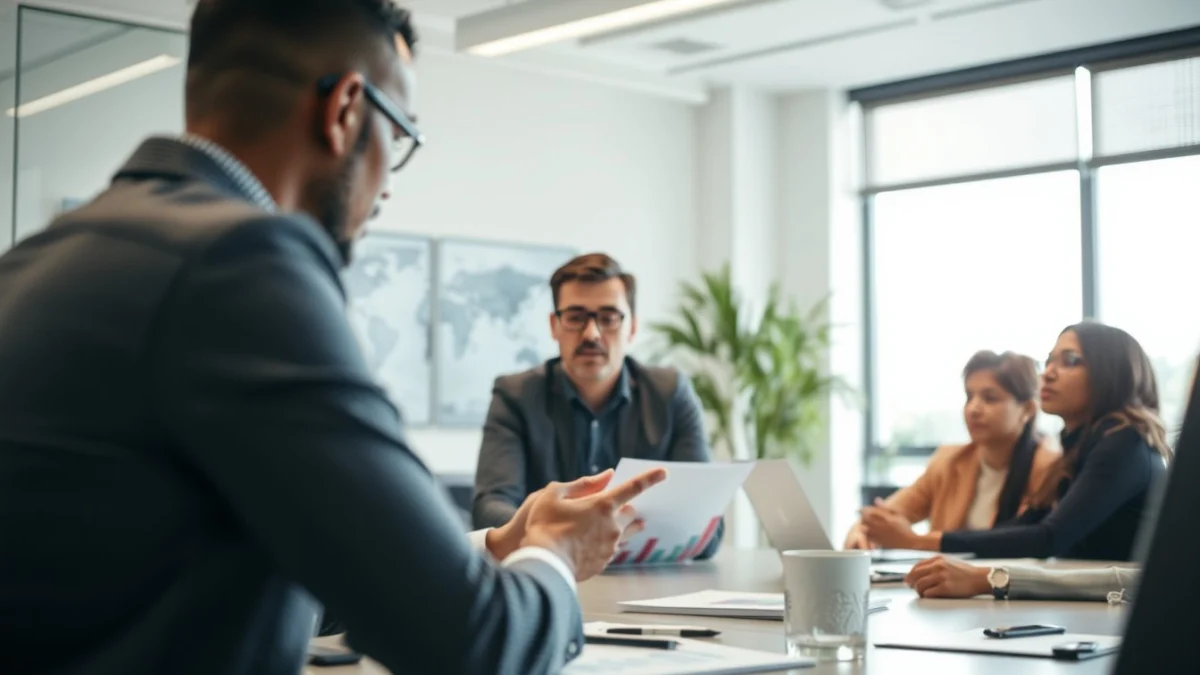 Person learning setting personal sales goals in a modern educational setting