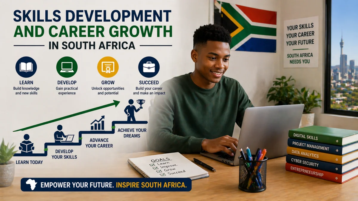 Skills development and career growth in South Africa
