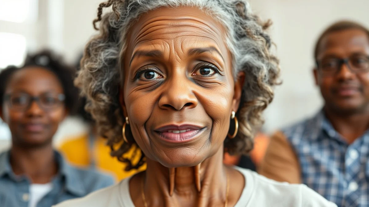 Learner studying caregiving skills in a professional training environment