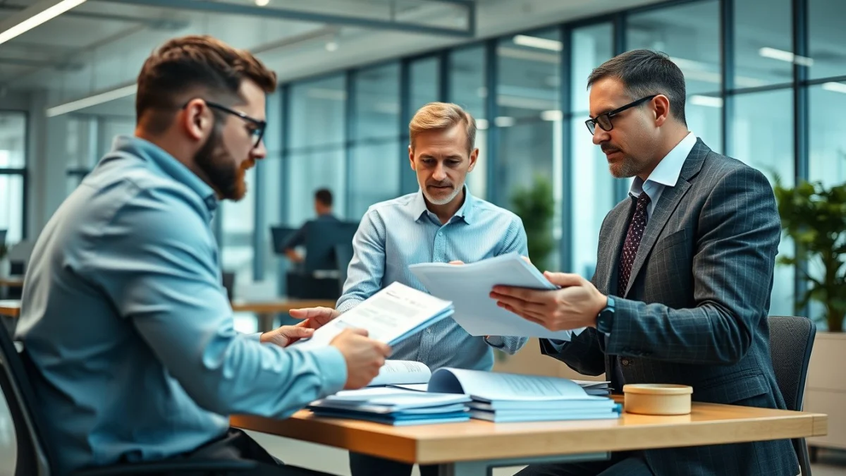 Person learning the role of financial accounting in business in a modern educational setting