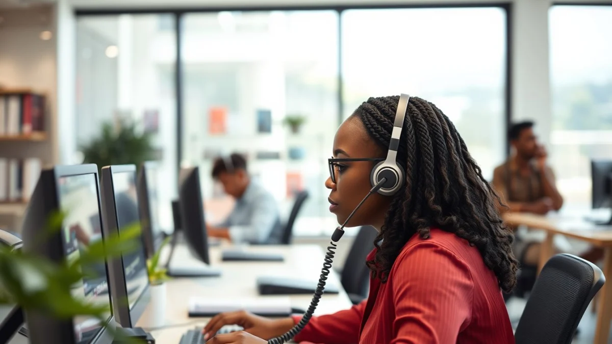 Professional learning office and administrative skills in a modern workspace