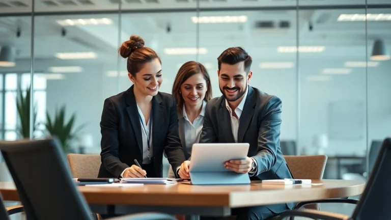 Professional learning office and administrative skills in a modern workspace