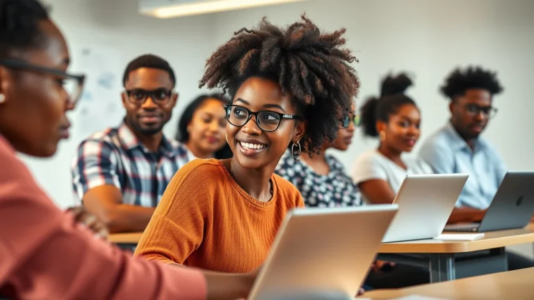 Person learning top freelancing skills that are in demand in a modern educational setting