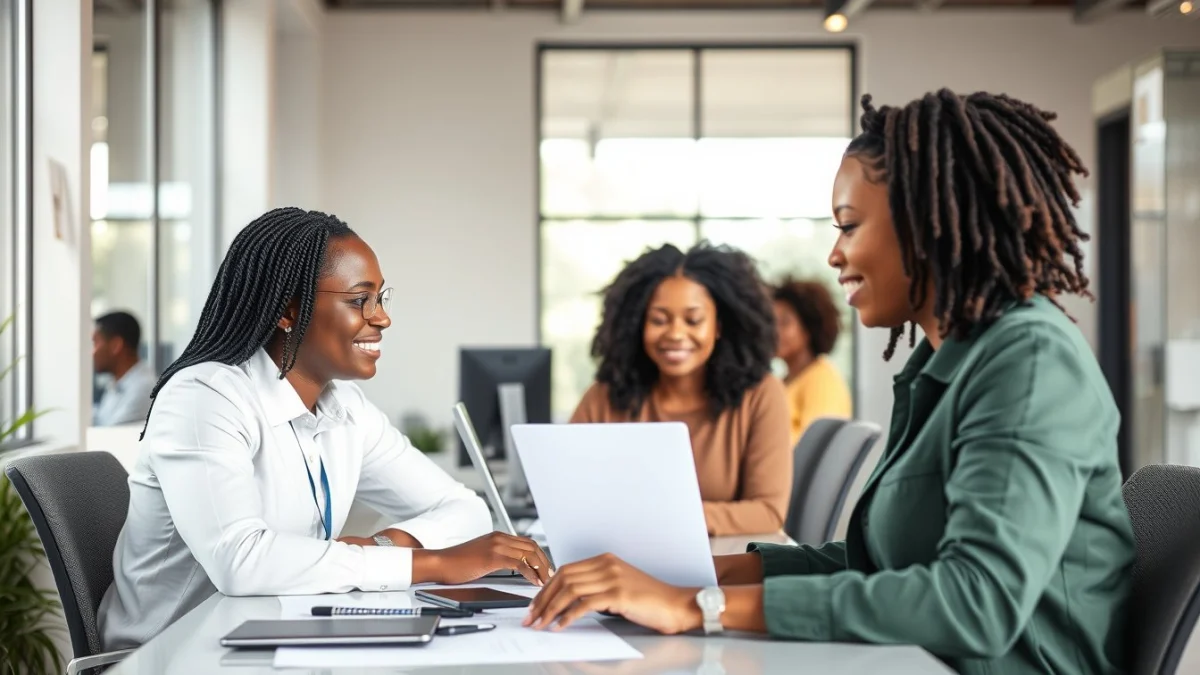 Person learning top hotels hiring reservations agents in south africa in a modern educational setting