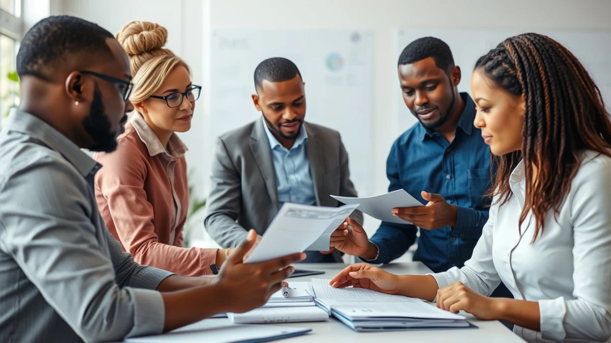 Professional learning office and administrative skills in a modern workspace