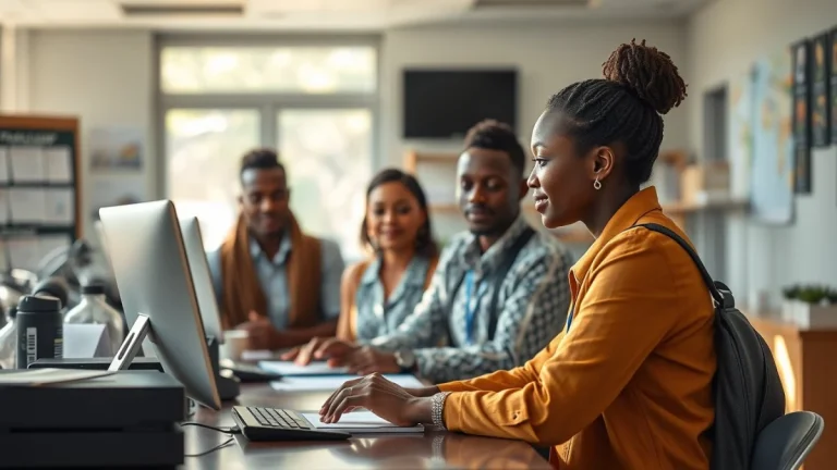 Person learning top skills every reservations agent needs in a modern educational setting