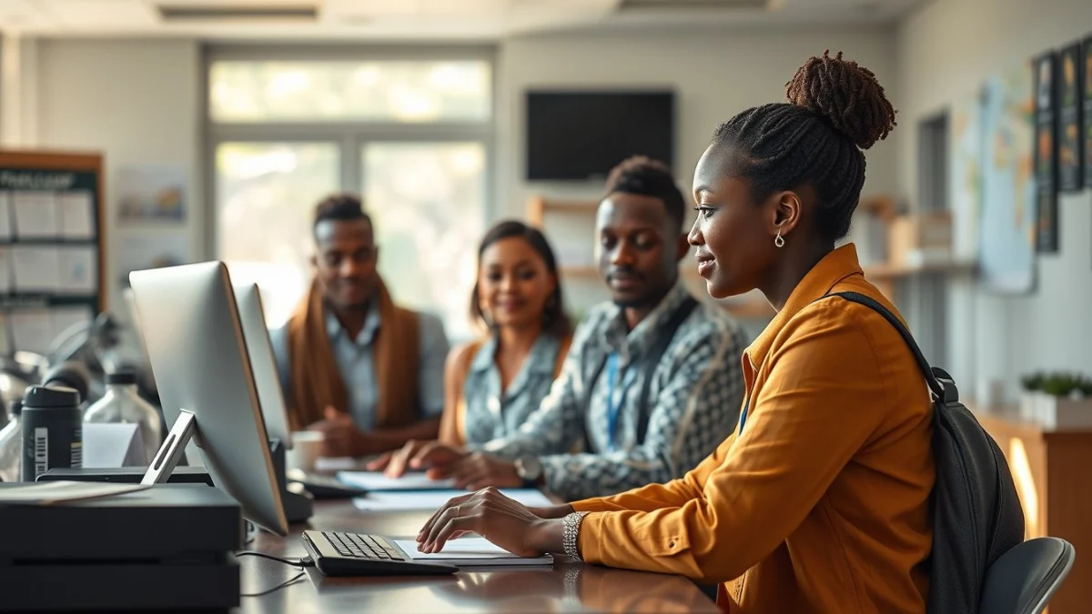 Person learning top skills every reservations agent needs in a modern educational setting