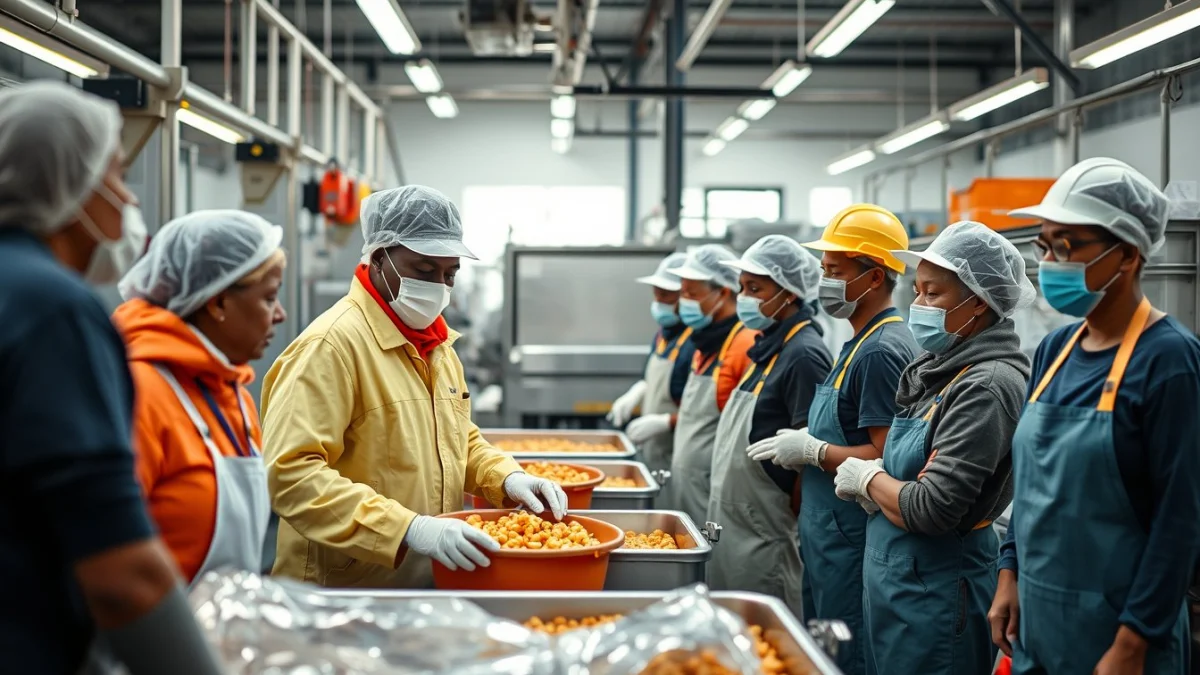 Learner studying workplace safety skills in a clean training environment