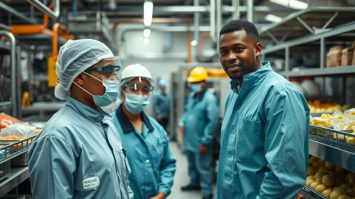 Learner studying workplace safety skills in a clean training environment