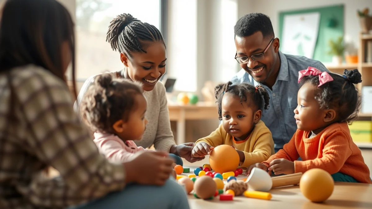 Person learning types of play and their developmental benefits in a modern educational setting