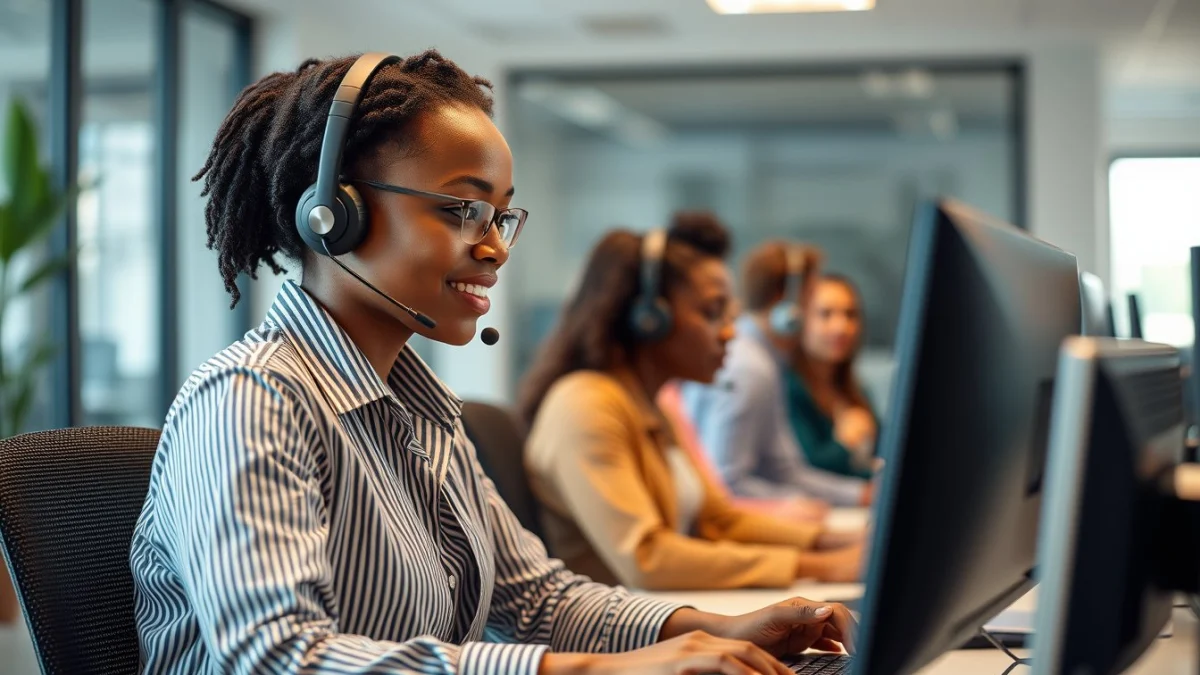 Professional learning office and administrative skills in a modern workspace