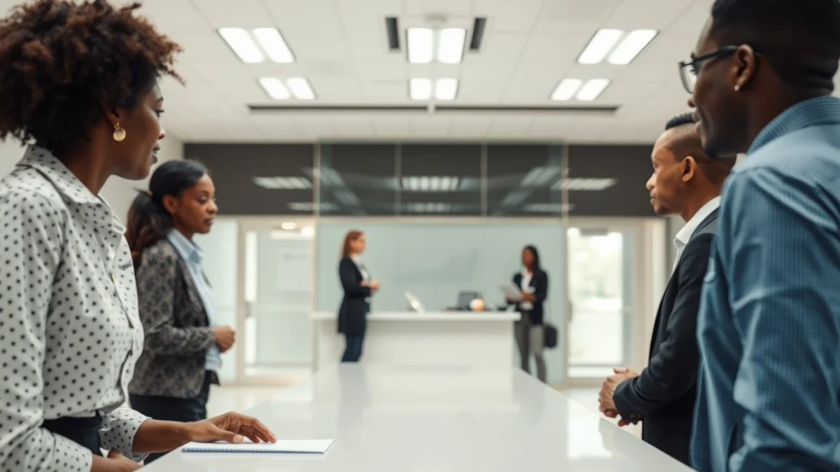 Professional learning office and administrative skills in a modern workspace