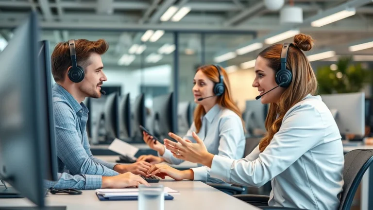Person learning understanding call centre metrics and performance measures in a modern educational setting