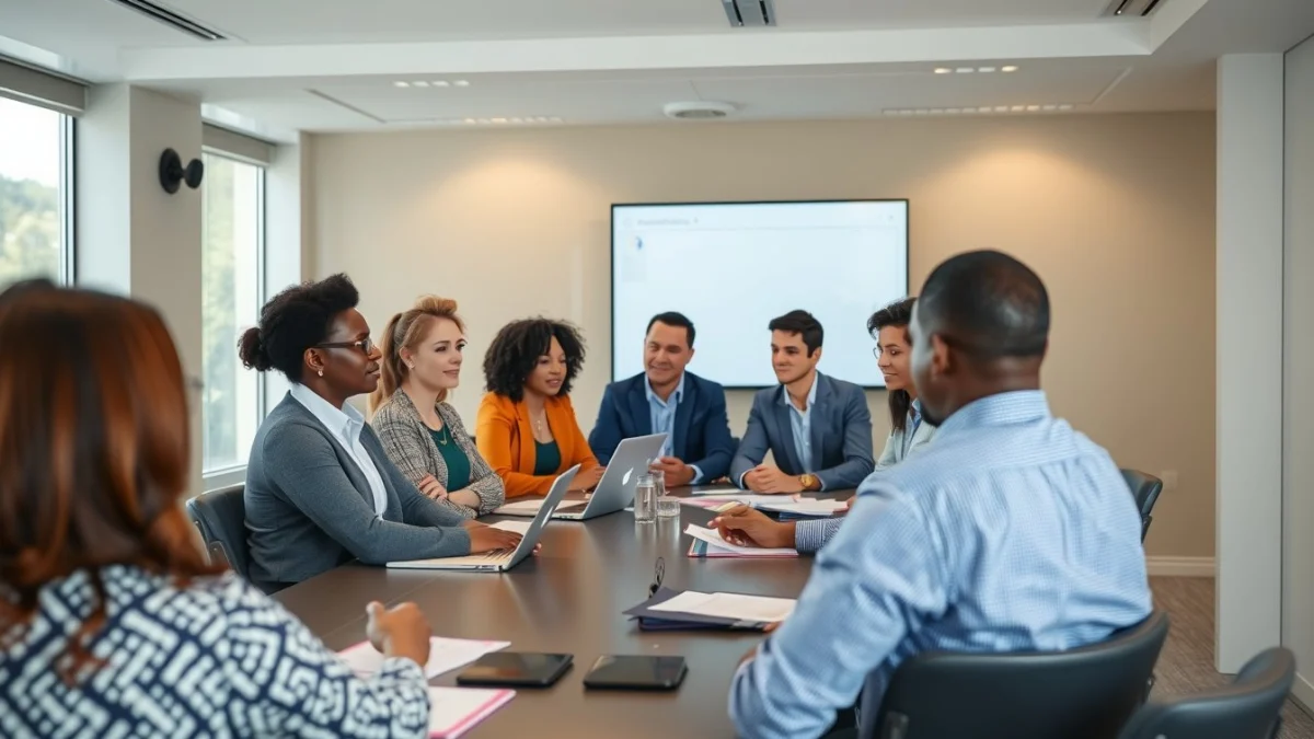 Person learning understanding client needs and job specifications in a modern educational setting