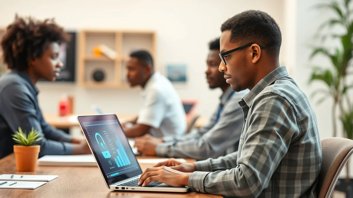 Professional learning cyber security skills in a modern digital workspace