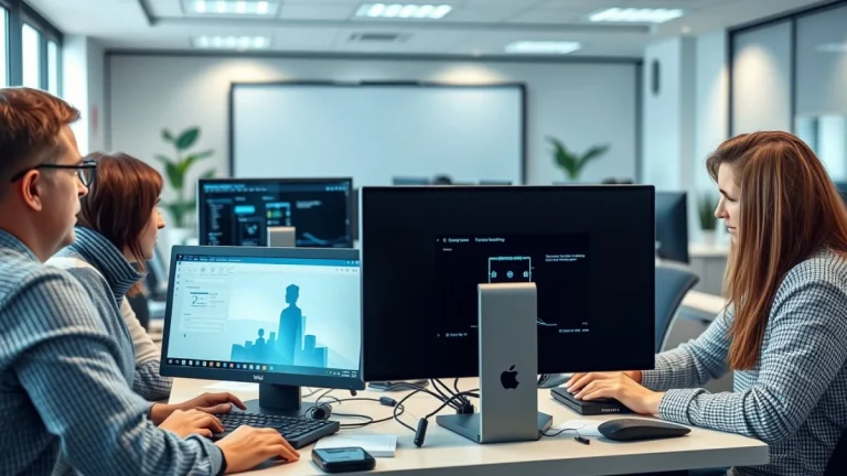 Person learning understanding the different generations of computers in a modern educational setting