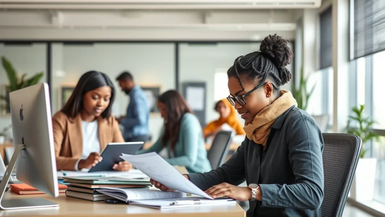 Person learning understanding workplace compliance requirements in south africa in a modern educational setting