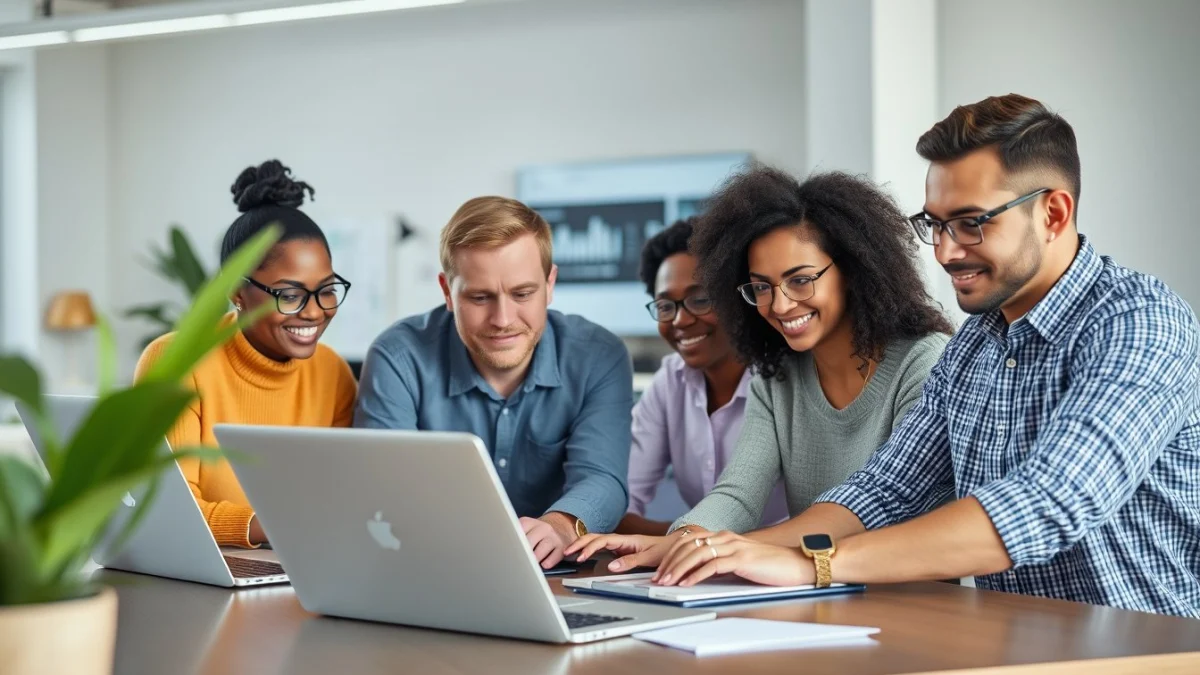 Person learning using data to make marketing decisions in a modern educational setting