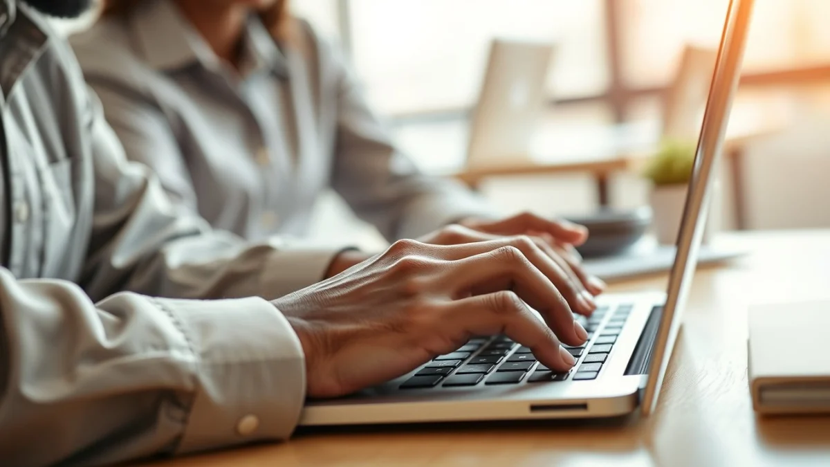 Professional learning office and administrative skills in a modern workspace