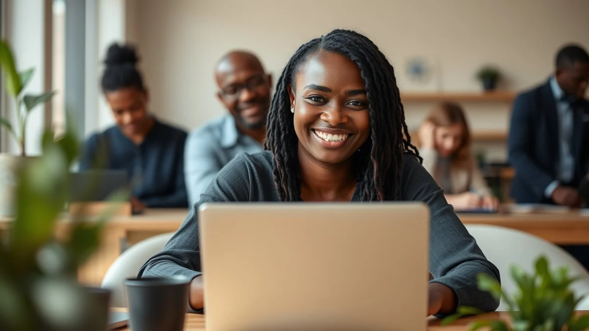 Person learning using google analytics for content insights in a modern educational setting