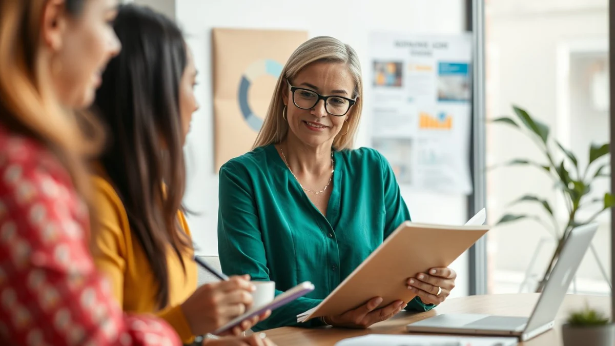 Person learning using market research to inform content strategy in a modern educational setting