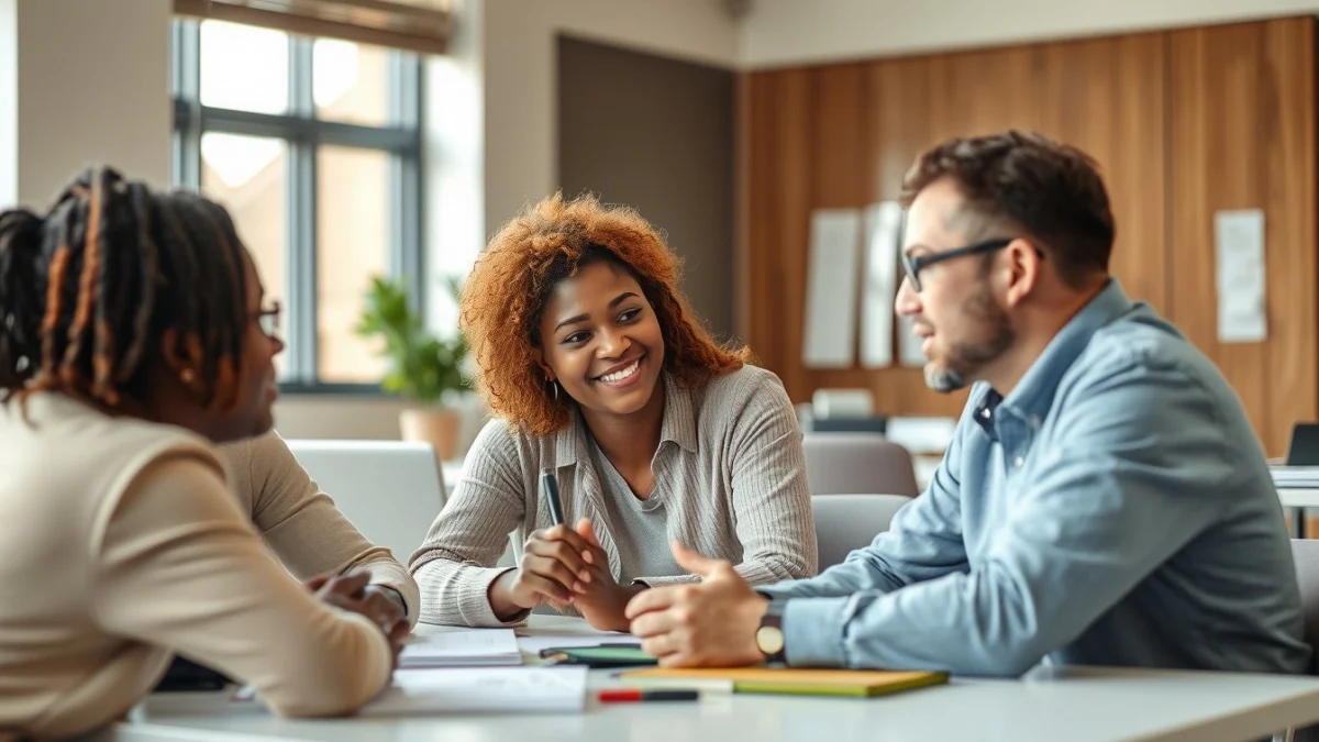 Professional learning office and administrative skills in a modern workspace