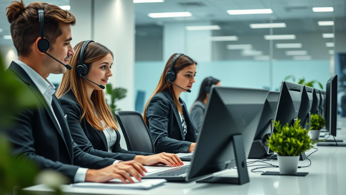 Person learning what does a call centre agent do in a modern educational setting