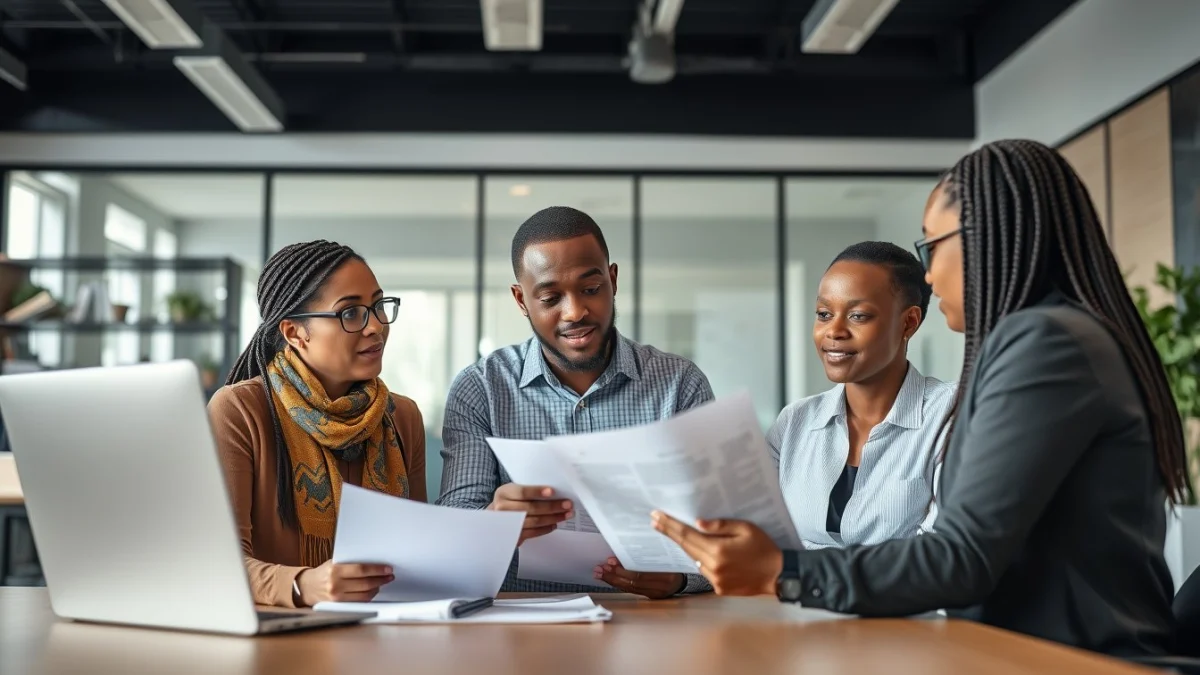 Professional learning office and administrative skills in a modern workspace