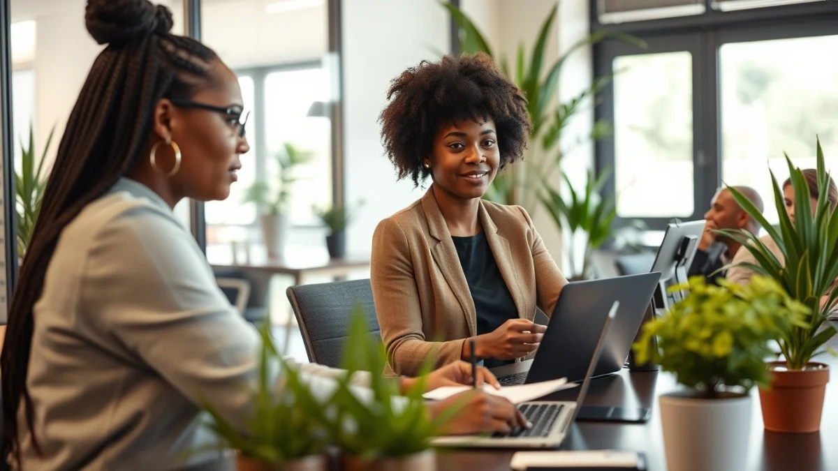 Professional learning office and administrative skills in a modern workspace
