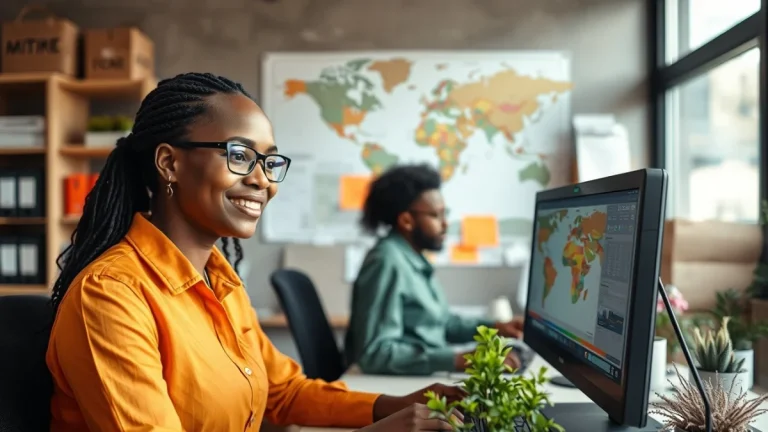 Person learning what does a logistics assistant do in a modern educational setting
